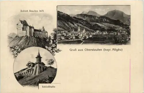 Gruss aus Oberstaufen - Künstler-AK Eugen Felle -609712