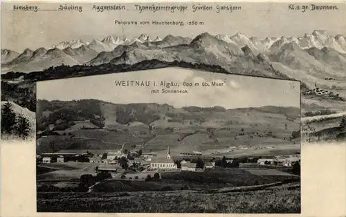 Weitnau im Allgäu - Künstler-AK Eugen Felle -606478