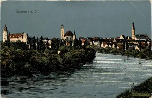 Lauingen Donau - Künstler-AK Eugen Felle -609682