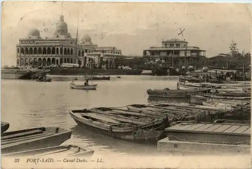 Port Said - Canal Docks -485472