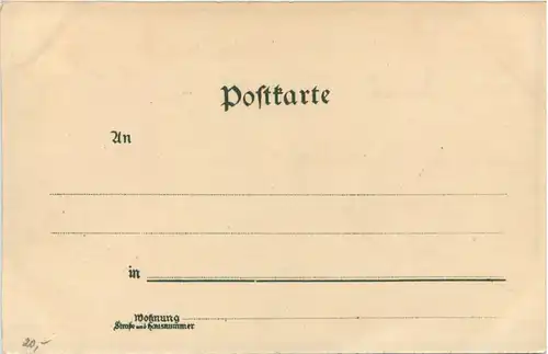 Lindau - Bodensee Verkehrs Beamten Reunion 1900 - Litho -608918