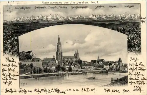 Ulm - Künstler-AK Eugen Felle -606778