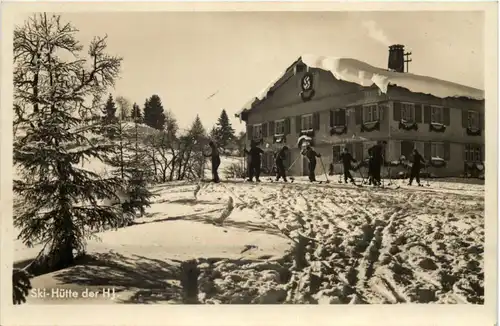 Oberreute-Hochsträss im Allgäu - Ski-Hütte Der HJ - 3. Reich -608496