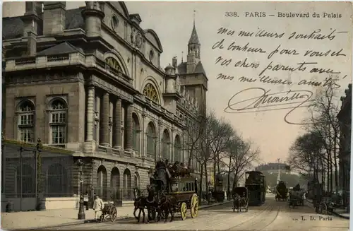 Paris - Boulevard du Palais -485572