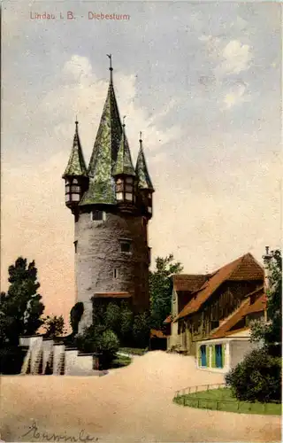 Lindau - Diebsturm -608950