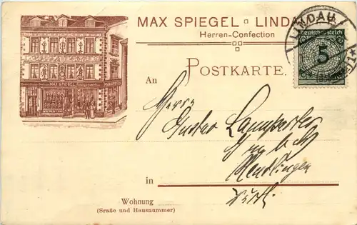 Lindau - Max Spiegel Herren Confection -608594
