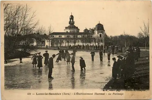 Lons le Saunier - L Etablissement thermal -485952