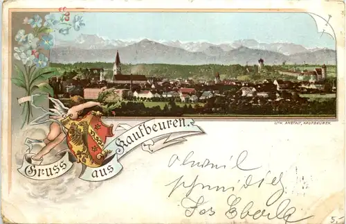 Gruss aus Kaufbeuren - Litho -609828