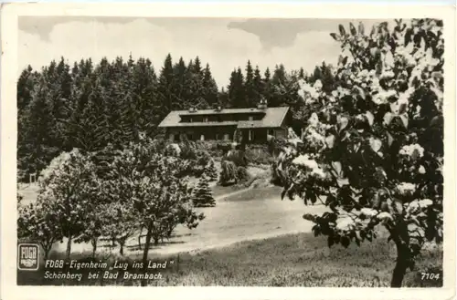 Schönberg bei Bad Brambach, FDGB-Eigenheim Lug ins Land -380494