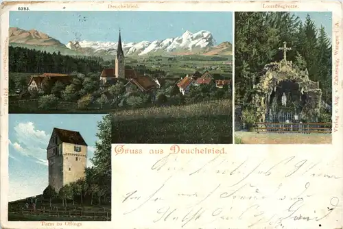 Gruss aus Deuchelried - Wangen -610752