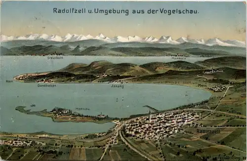 Radolfzell und Umgebung - Künstler-AK Eugen Felle -607248