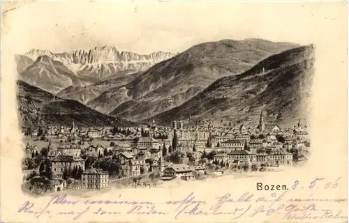 Bozen - Künstler-AK Eugen Felle -607268