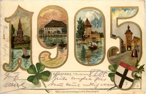 Konstanz - Jahreszahl 1905 - Litho -609908