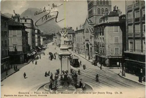 Grenoble - Place Notre Dame -486072