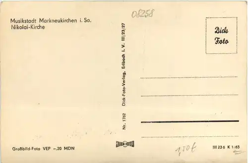 Markneukirchen i. Sa., Nikolai-Kirche -380754