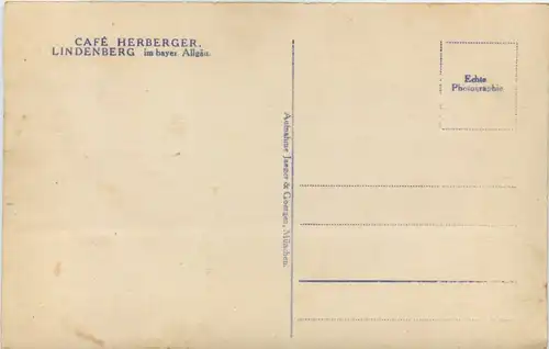 Lindenberg - Cafe Herberger -610722