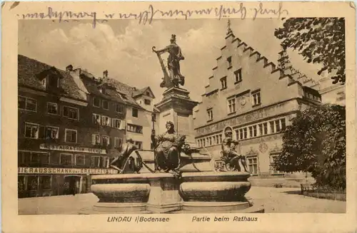 Lindau - Partie beim Rathaus -609204