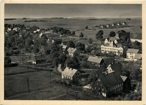 Pretzschendorf, mit Schule und Siedlung -380894