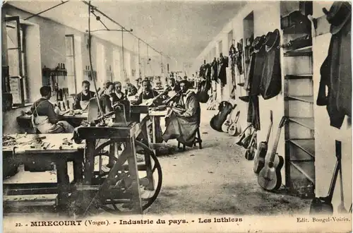 Mirecourt - Industrie du pays - Les luthiers -486412