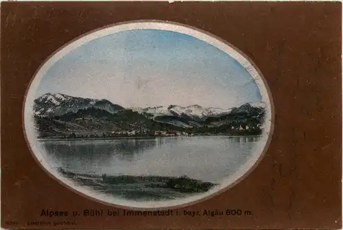Alpsee und Bühl bei Immenstadt -610882
