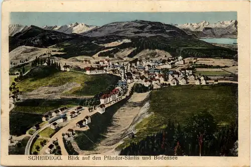 Scheidegg- Künstler-AK Eugen Felle -609958