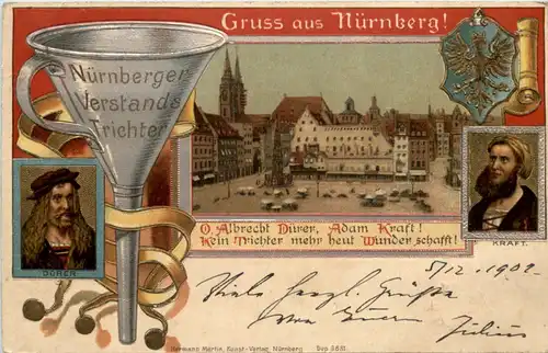 Guss aus Nürnberg - Litho -609998