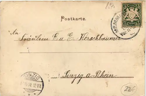 Gruss aus Memmingen - Künstler-AK Eugen Felle -607960