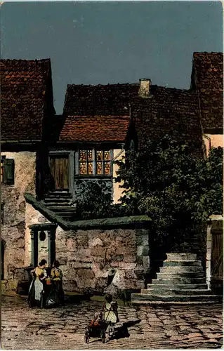 Rothenburg - Künstler-AK Eugen Felle -609464