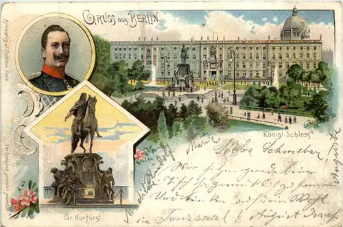 Gruss aus Berlin - Litho -610018