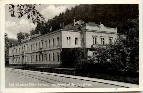 Bad Schandau, kneippkurbad der Sozial-Vers. -381134