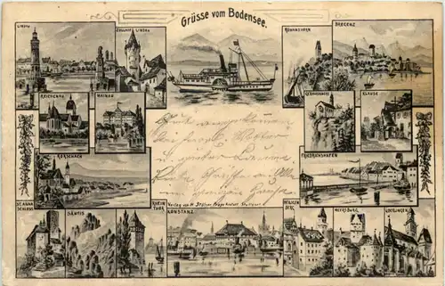Gruss vom Bodensee Lindau -611492