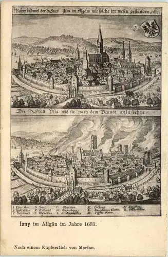 Isny im Allgäu im Jahre 1631 -610648