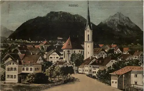 Piding - Künstler-AK Pernat -610748