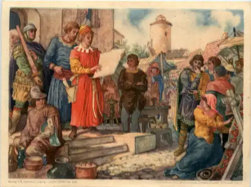 Leipzig, Messe anno 1100 -381254