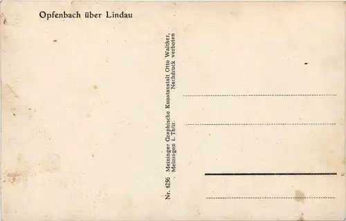 Opfenbach über Lindau - Künstler-AK Eugen Felle -609884