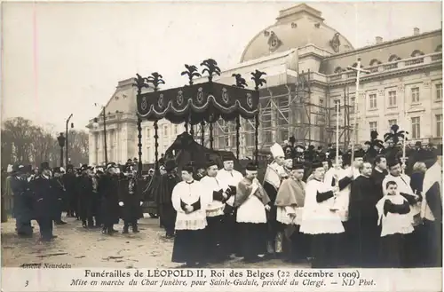 Funerailles de Leopold II - Roi des Belges -486906
