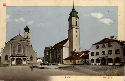 Lindau - Marktplatz -611772