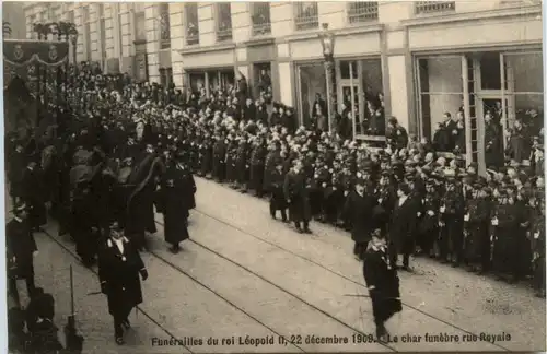 Funerailles de Leopold II - Roi des Belges -486926