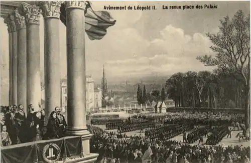 Avenement de Leopold II - Roi des Belges -486946