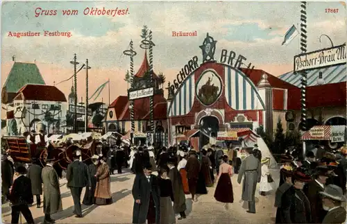 München - Gruss vom Oktoberfest -610024