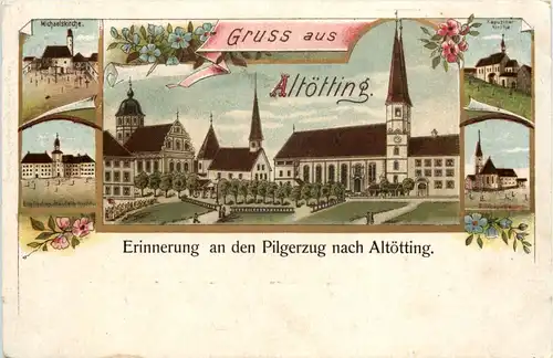 Gruss aus Altötting - Litho -610126