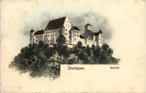 Illertissen Schloss - Künstler-AK Eugen Felle -610104