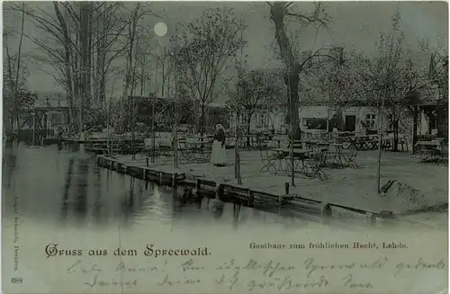 Spreewald, Gasthaus zum fröhlichen Hecht, Lehde -381674