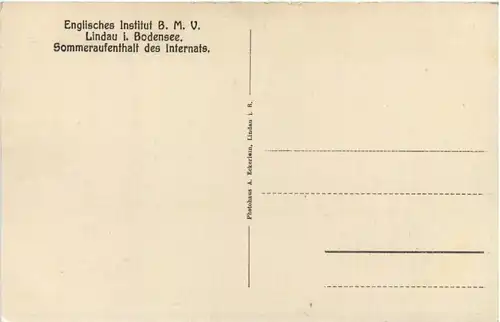 Lindau - Englisches Institut -612092