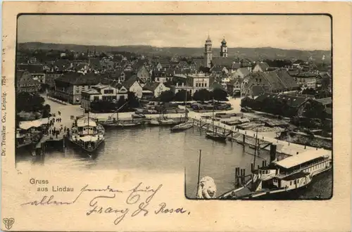 Gruss aus Lindau -608920