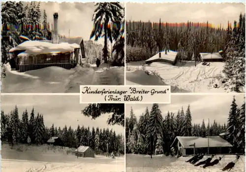 Kinderferienlager Breiter Grund/Thür.Wald, div. Bilder -381838