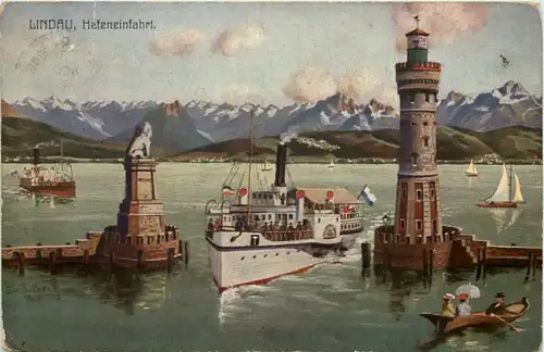 Lindau Hafeneinfahrt -611942