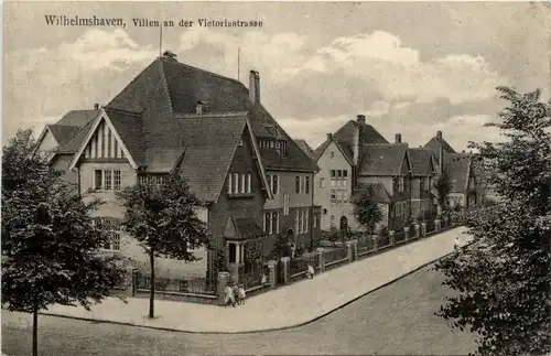 Wilhelmshaven - Villen an der Victoria-Strasse - Feldpost 2. Torpedo Division -487574