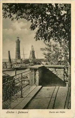 Lindau - Partie am Hafen -612062