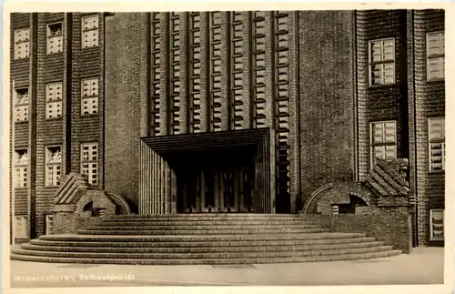 Wilhelmshaven - Rathausportal -487634